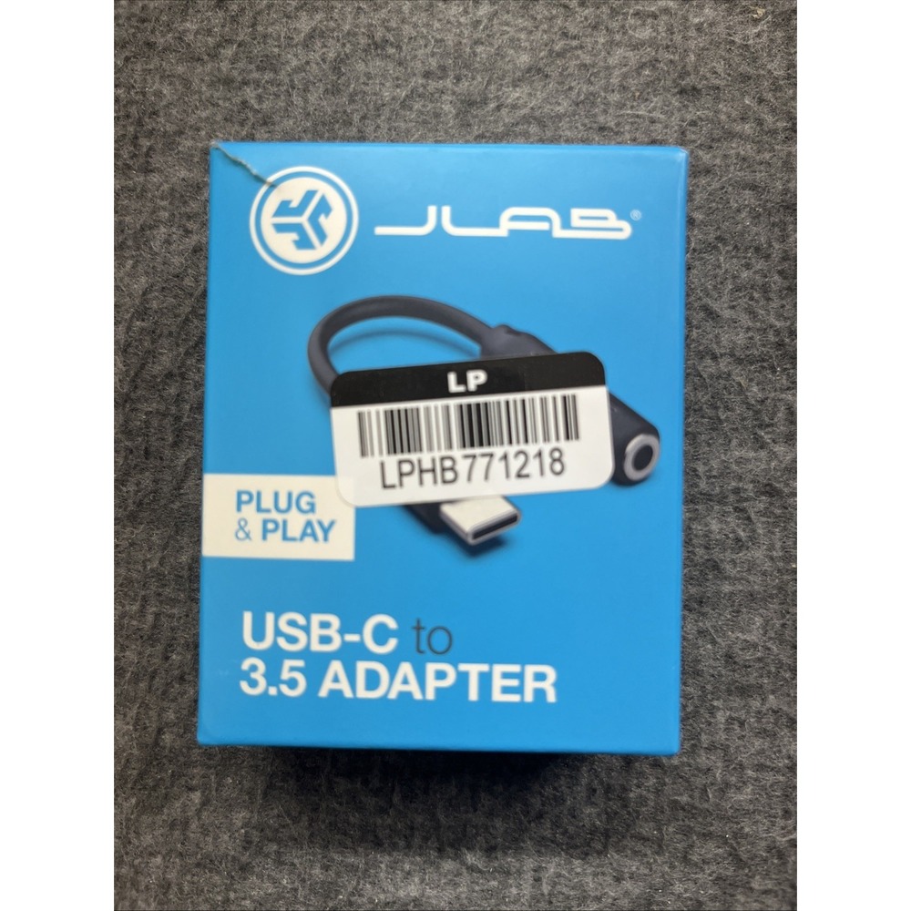 JLab USB-C‎ to 3.5 AUX Adapter